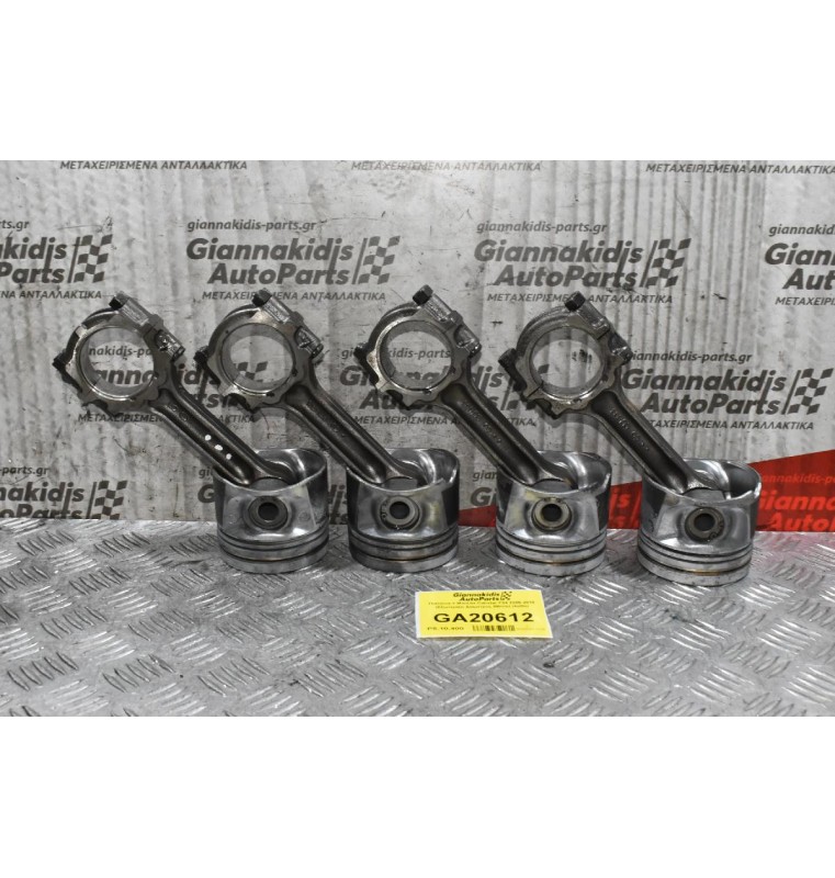 Πιστόνια + Μπιέλα Cabstar F24 2005-2010 (Εξωτερικη Διαμετρος 89mm) (4αδα)