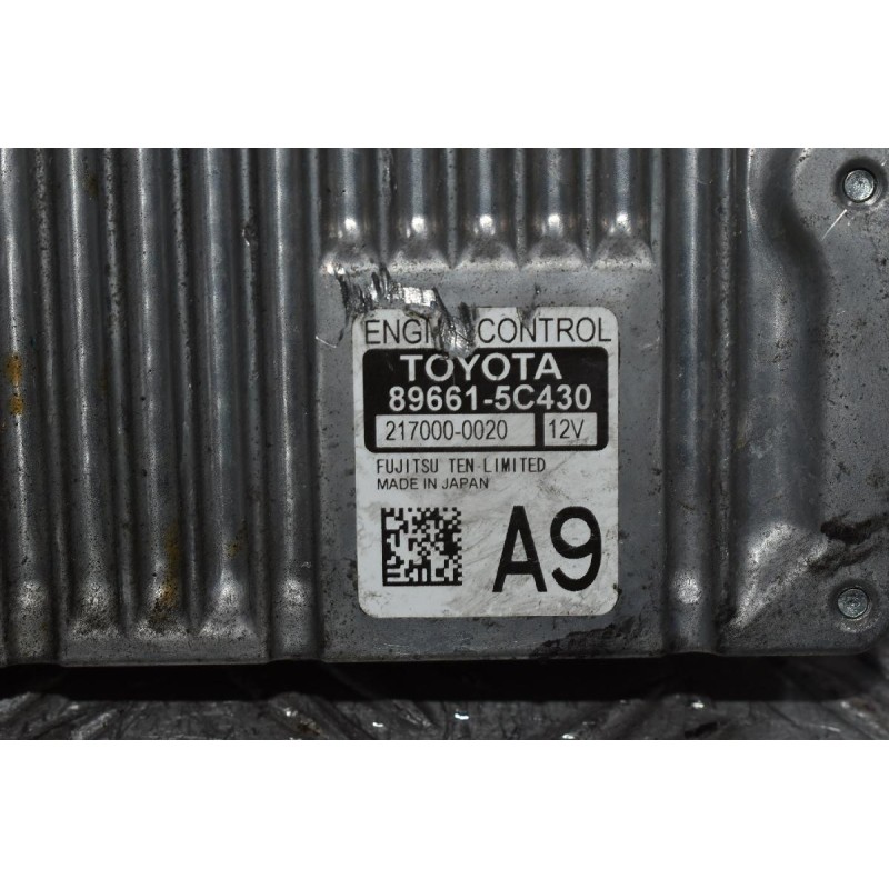 Εγκέφαλος Κινητήρα Toyota Auris 1NR FUJITSU 89661-5C430 217000-0020
