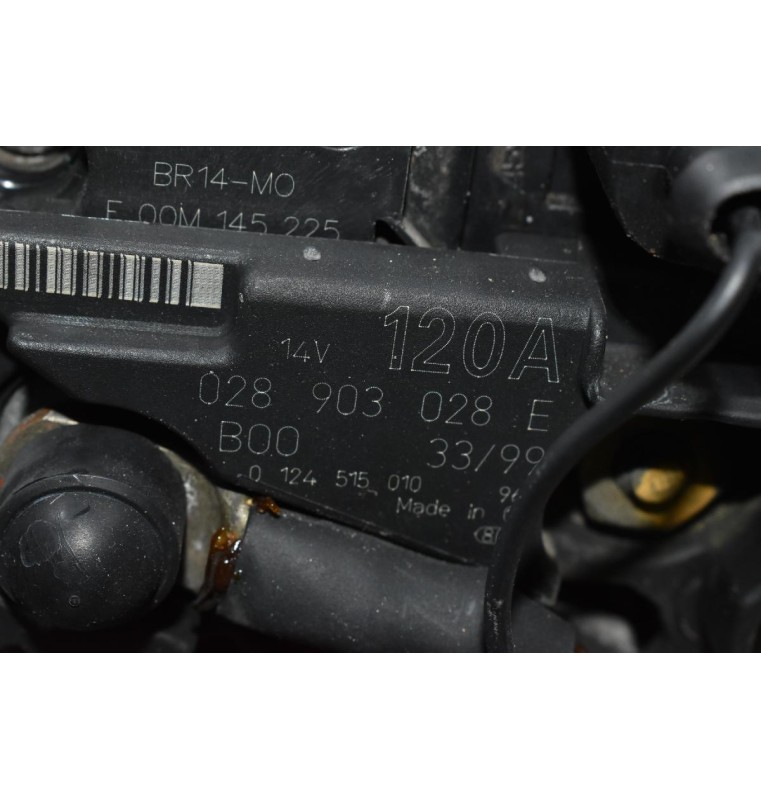 Δυναμό Audi TT 1.8 T APX 1998-2006 028903028E 0124515010 120A (Σπασμένο Φίς)