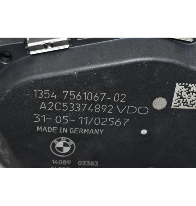 Πεταλούδα Γκαζιού Bmw 3 E87 E90 N43B20AA 2005-2010 A2C53374892 7561067-02