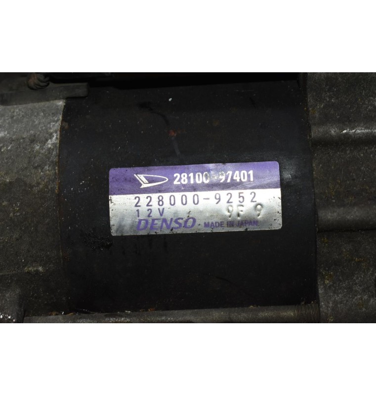 Μίζα Daihatsu Terios K3/3SZ 2006-2011 DENSO 28100-97401 228000-9252