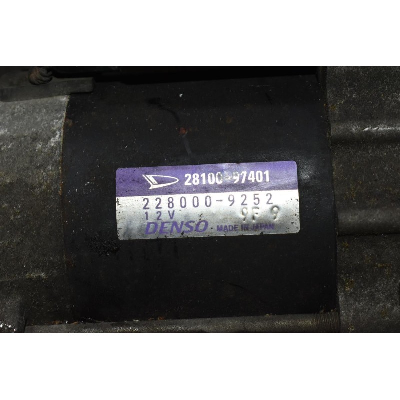 Μίζα Daihatsu Terios K3/3SZ 2006-2011 DENSO 28100-97401 228000-9252