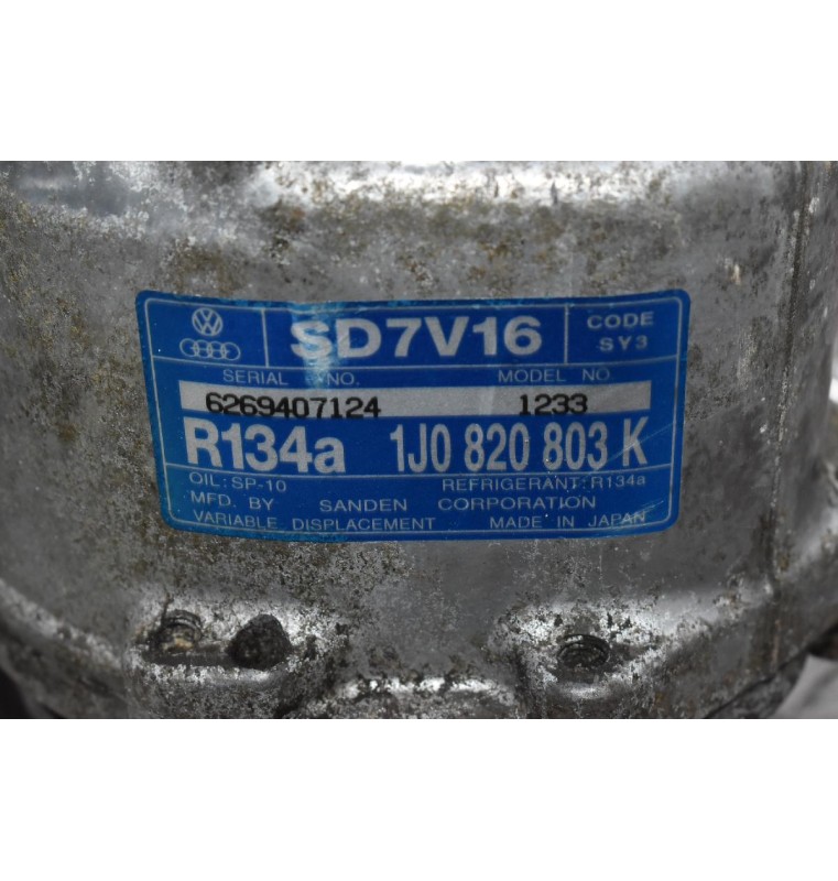 Κομπρεσέρ Aircondition Volkswagen Group 1998-2005 1J0820803K 1233