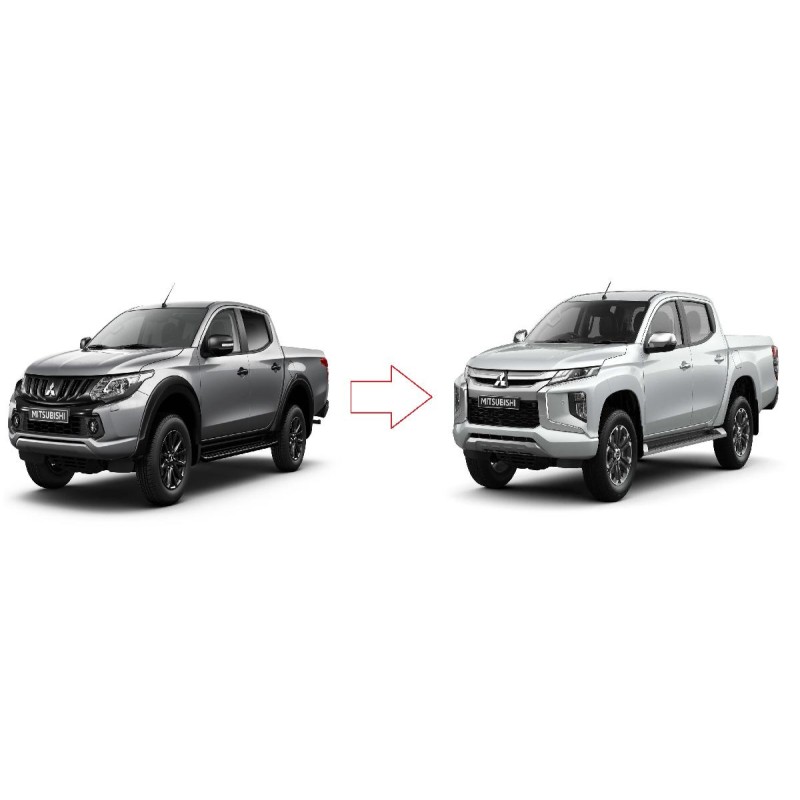 Σετ Bodykit Mitsubishi L200 2018 -> 2022 (Μετατροπη απο το παλαιοτερο σε νεοτερο μοντελο)