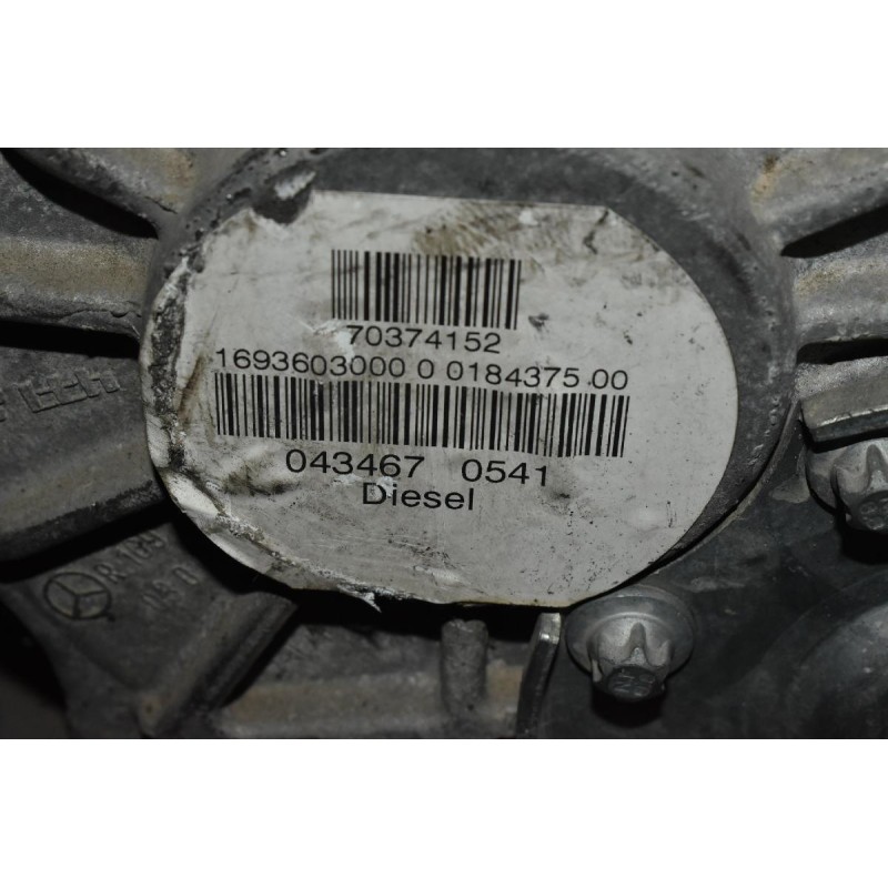 Χειροκίνητο Σασμάν Mercedes-Benz A Class W169 2004-2012 0434670541 70374152 (6 Ταχύτητες)