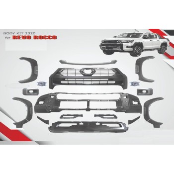 Σετ Προφυλακτήρα Toyota Hilux GUN 2015-2022 (Μετατροπη σε REVO 2021) (Bodykit)