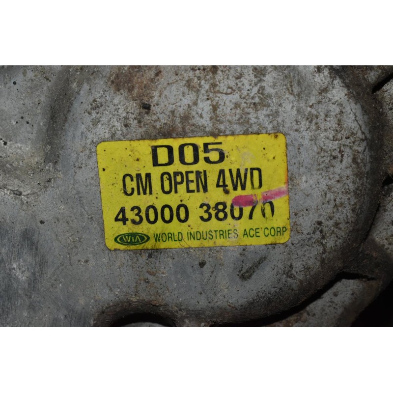 Κιβώτιο Ταχυτήτων 4Χ4 / Σασμάν Hyundai Santa Fe 2.2 D4EB 2005-2010 43000-38070