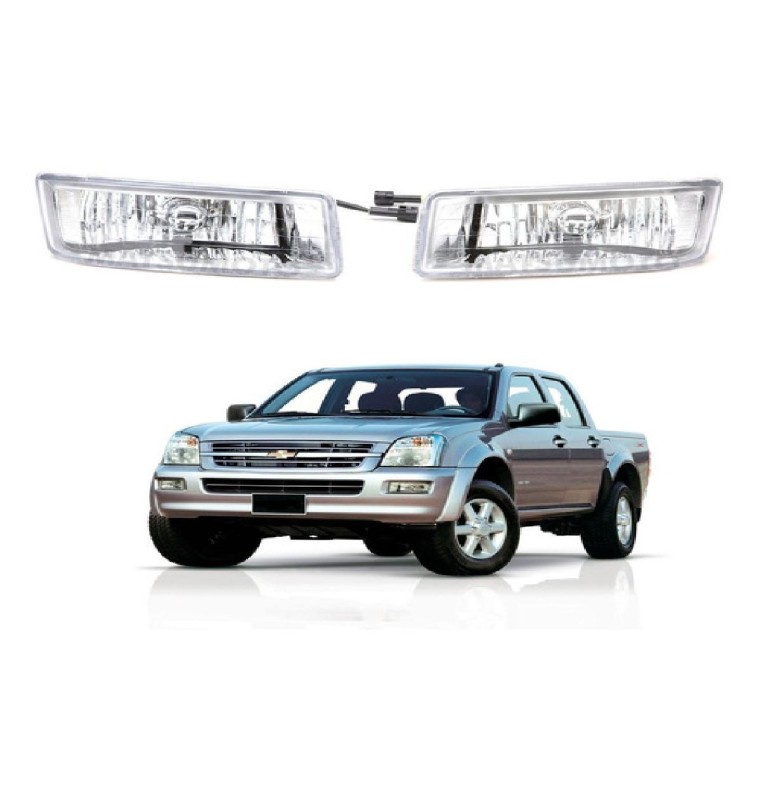 Σετ Προβολάκια Ομίχλης Isuzu D-MAX 2002-2007 (Κομπλε Σετ Εγκατάστασης)