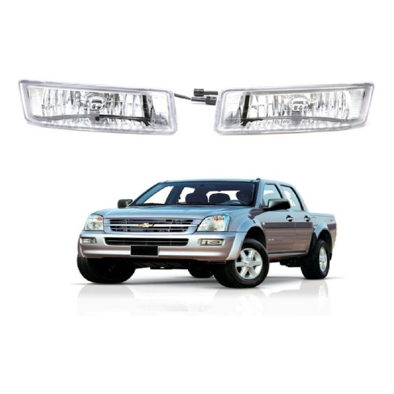 Σετ Προβολάκια Ομίχλης Isuzu D-MAX 2002-2007 (Κομπλε Σετ Εγκατάστασης)