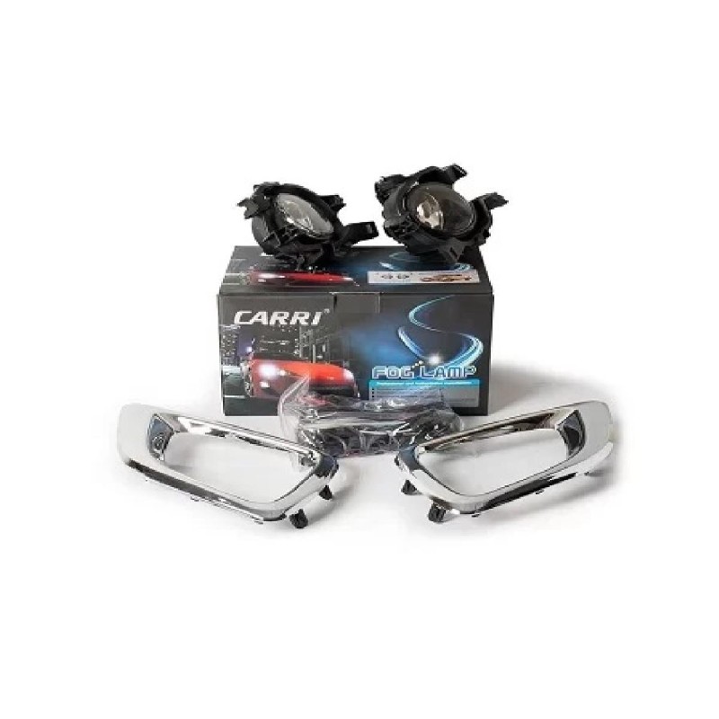 Σετ Προβολάκια Ομίχλης Nissan Navara D23 2014-2020 (Κομπλε Σετ Εγκατάστασης)