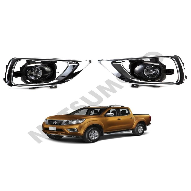 Σετ Προβολάκια Ομίχλης Nissan Navara D23 2014-2020 (Κομπλε Σετ Εγκατάστασης)