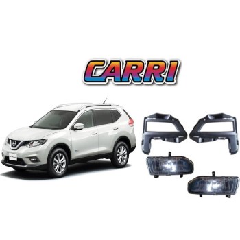 Σετ Προβολάκια Ομίχλης Nissan X-Trail (Κομπλε Σετ Εγκατάστασης)