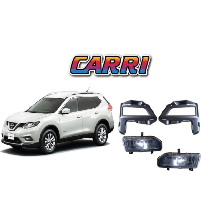 Σετ Προβολάκια Ομίχλης Nissan X-Trail (Κομπλε Σετ Εγκατάστασης)