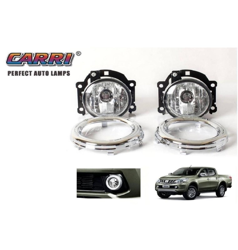 Σετ Προβολάκια Ομίχλης Mitsubishi L200 2015-2020 (Κομπλε Σετ Εγκατάστασης)