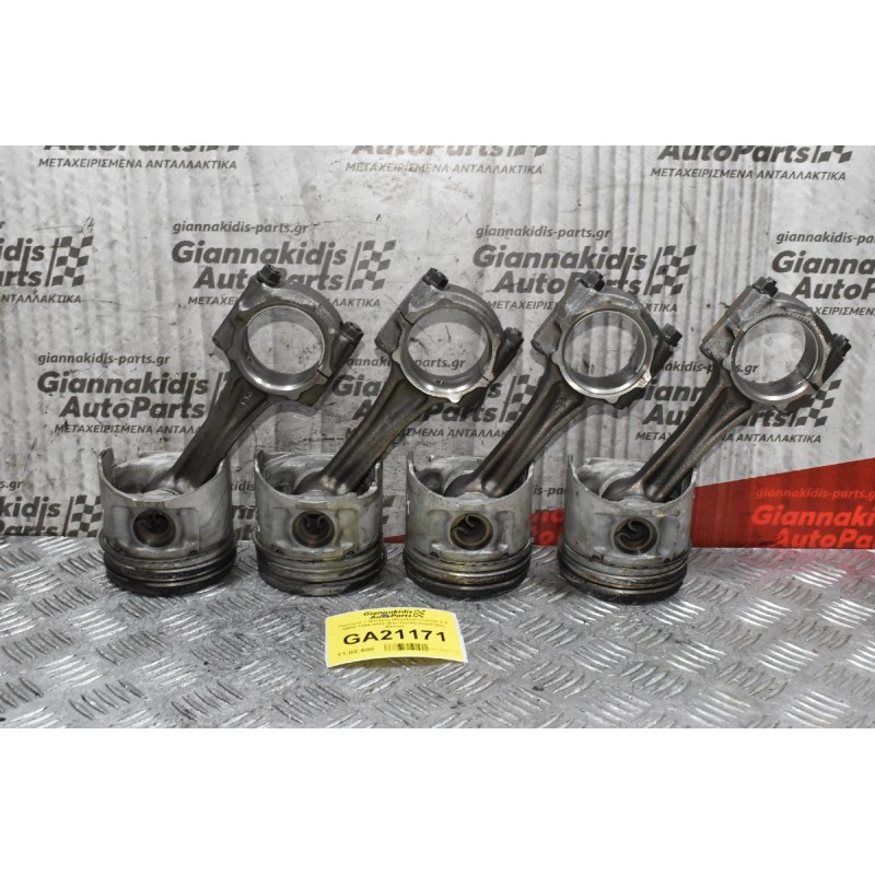 Πιστόνια + Μπιέλες Mitsubishi Canter 2.8 4M40 1994-2002 (Εξωτερικη Διαμετρος 93mm)