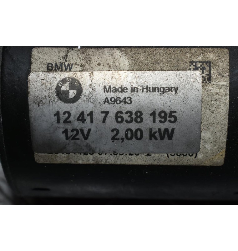 Μίζα Bmw 320/420/520 F10/F30/F32 N20B20B 2010-2018 12417638195