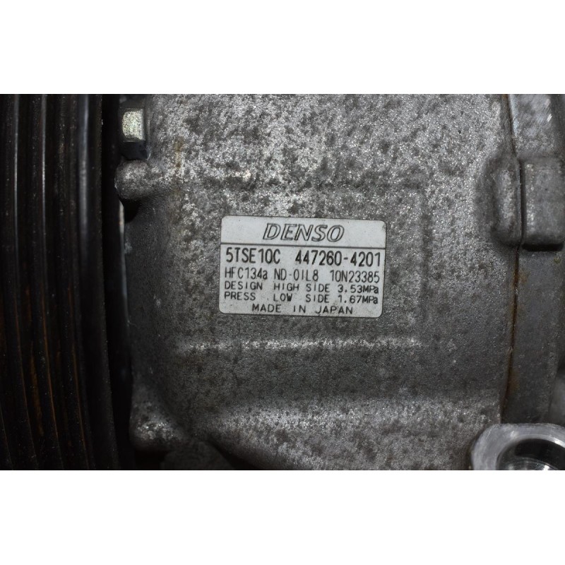 Κομπρεσέρ Aircondition Toyota Auris / Yaris 1NR 1.3 2008-2015 DENSO 447260-4201 5TSE10C