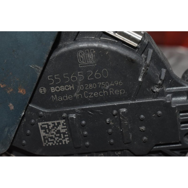 Πεταλούδα Γκαζιού Opel Astra J 1.6 Turbo A16LET 2009-2015 BOSCH 55565260 0280750496