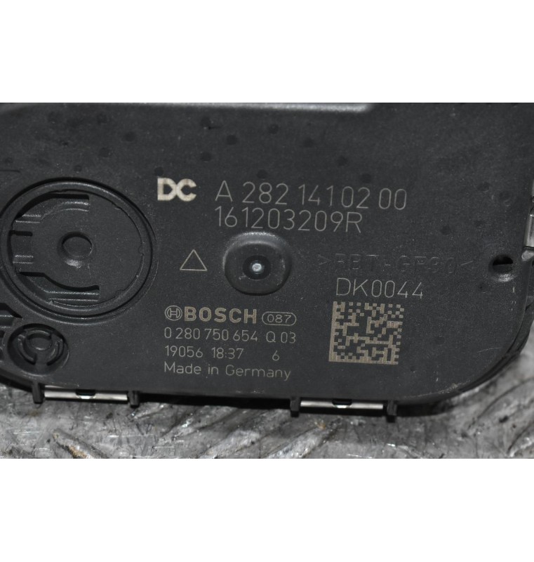 Πεταλούδα Γκαζιού Nissan Qashqai 1.3 TCe 2019-2021 BOSCH 161203209R 0280750654