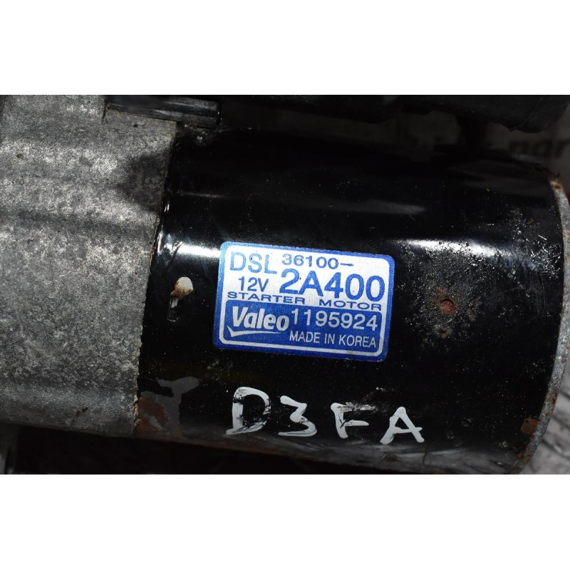 Μίζα Hyundai i 20 1.1 CRDi 75HP D3FA 2010-2015 36100-2A400