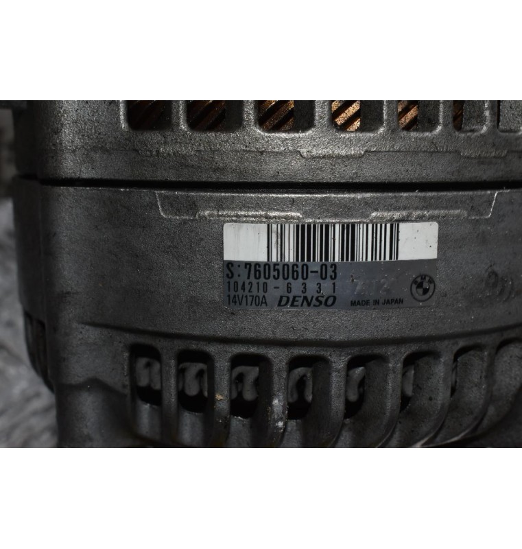 Δυναμό Bmw 118i 116i 114i 120i (F20/21) N13B16A 2010-2018 DENSO 7605060-03 170A