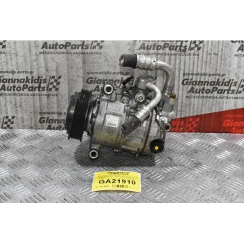 Κομπρεσέρ Aircondition - A/C Bmw 1 118i 116i N13B16A 2012-2018 DENSO 9222308-04 GE447150-2662 (Σπασμένη Τροχαλία)