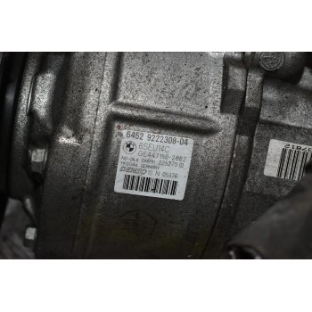 Κομπρεσέρ Aircondition - A/C Bmw 1 118i 116i N13B16A 2012-2018 DENSO 9222308-04 GE447150-2662 (Σπασμένη Τροχαλία)