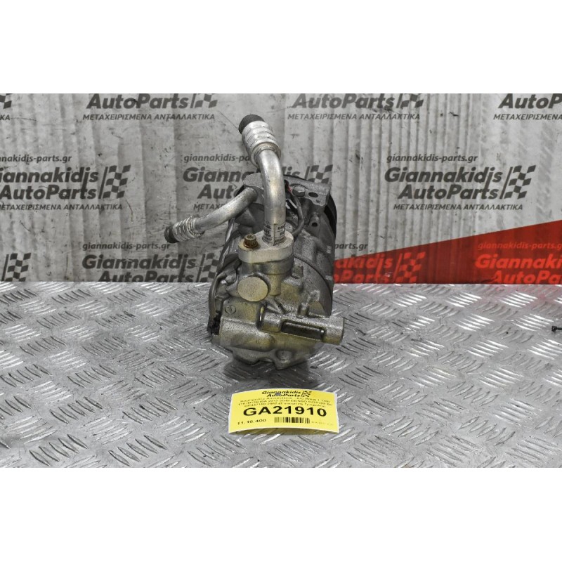 Κομπρεσέρ Aircondition - A/C Bmw 1 118i 116i N13B16A 2012-2018 DENSO 9222308-04 GE447150-2662 (Σπασμένη Τροχαλία)
