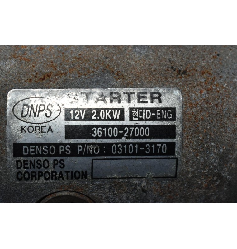 Μίζα Hyundai Santa Fe 2.2 D4EA 2005-2010 36100-27000