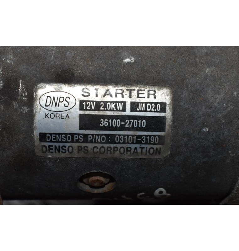 Μίζα Hyundai Santa Fe 2.2 D4EB 2005-2010 36100-27010