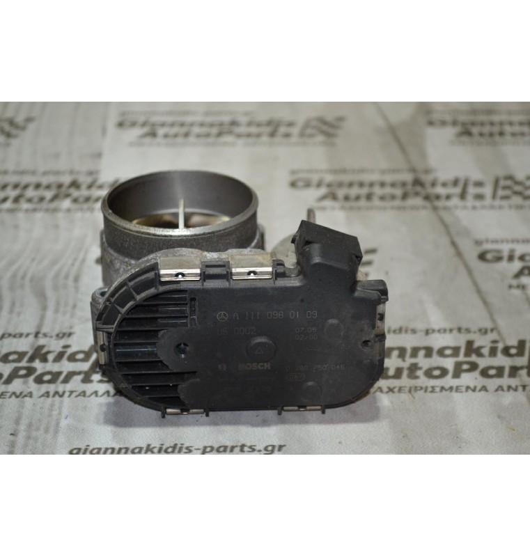 Πεταλούδα Γκαζιού Κομπρέσορα Mercedes-Benz C 200 W203 2000-2007 A1110980109