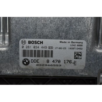 Εγκέφαλος Κινητήρα Bmw 520D F10 F11 B47D20A 2010-2018 8470176-01 0281034449