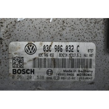 Εγκέφαλος Κινητήρα Volkswagen BMY 1.4TSI 2006-2012 BOSCH 03C906032C 0261201538 MED17.5.1