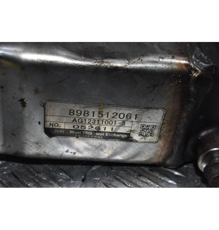 Ψυγείο EGR Isuzu D-Max 2.5 4JK1 Twin Turbo 2012-2018 8981512061