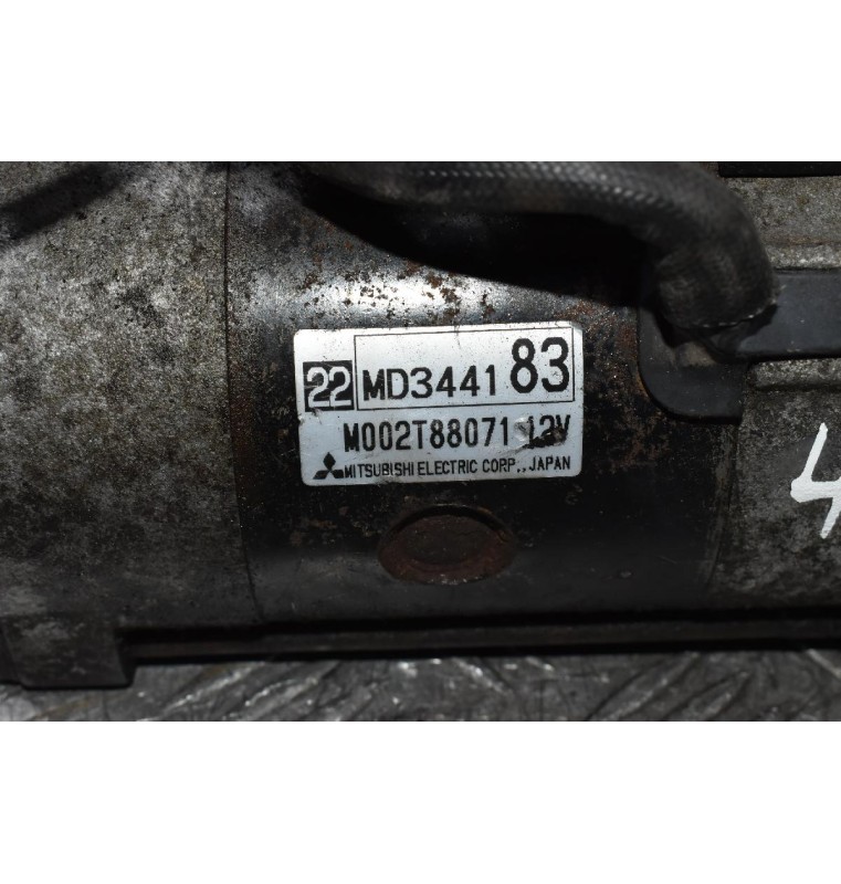 Μίζα Mitsubishi L200 / Pajero / Galloper 4D56U 2005-2010 M002T88071 MD344183 (Γνήσια)