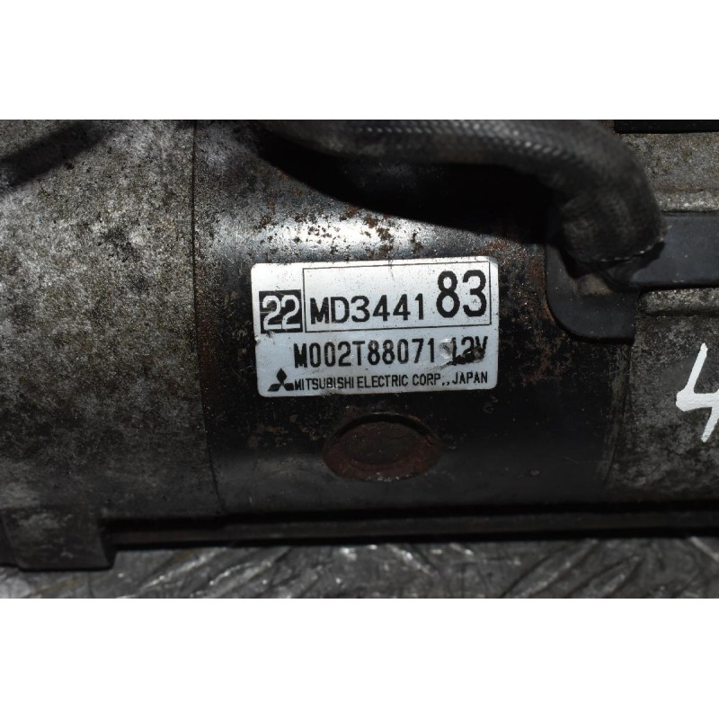 Μίζα Mitsubishi L200 / Pajero / Galloper 4D56U 2005-2010 M002T88071 MD344183 (Γνήσια)