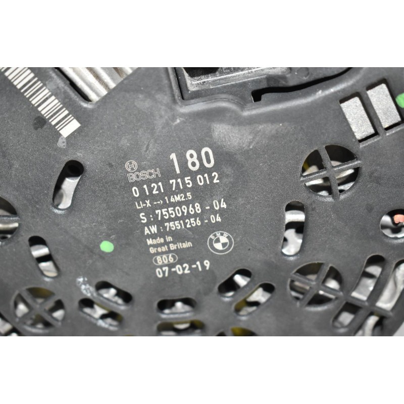 Δυναμό Bmw 3 E92 E93 2005-2014 7550968-04 0121715012 180A