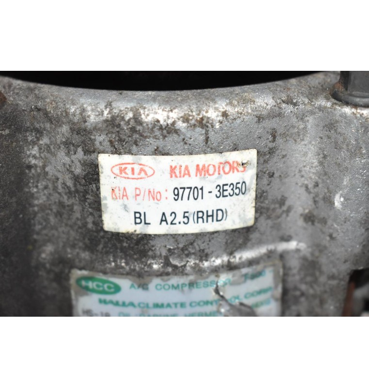 Κομπρεσέρ Aircondition Kia Sportage 2.5 170 PS D4CB 2005-2010 97701-3Ε350