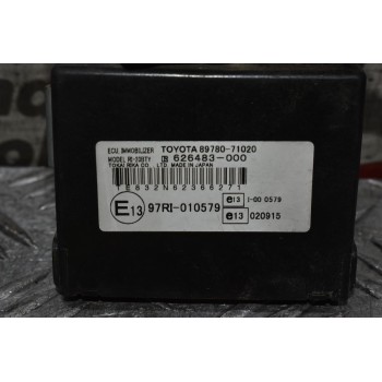 Πλακέτα Immobilizer Toyota Hilux 2002-2010 D4D 89780-71020 626483-000