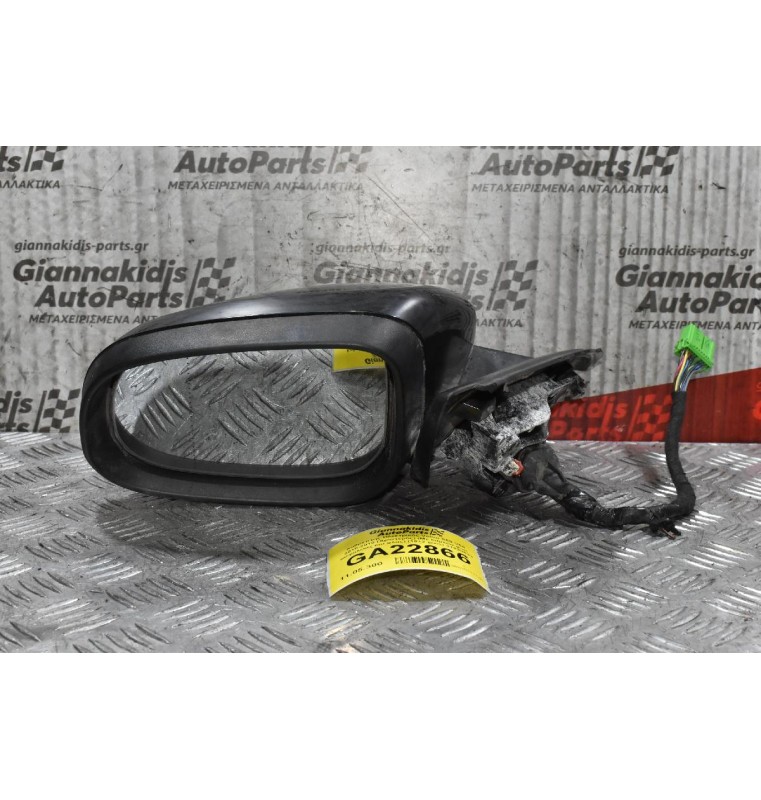 Καθρέπτης Ηλεκτρικός Volvo S60 V60 2010-2019 (Αριστερός) (Mε καμερα,φως ασφαλειας και φλας) (16+2 pins) 31298543 (Κομμένο Φις)