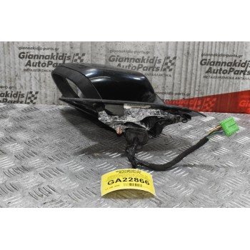 Καθρέπτης Ηλεκτρικός Volvo S60 V60 2010-2019 (Αριστερός) (Mε καμερα,φως ασφαλειας και φλας) (16+2 pins) 31298543 (Κομμένο Φις)