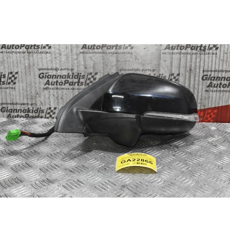 Καθρέπτης Ηλεκτρικός Volvo S60 V60 2010-2019 (Αριστερός) (Mε καμερα,φως ασφαλειας και φλας) (16+2 pins) 31298543 (Κομμένο Φις)