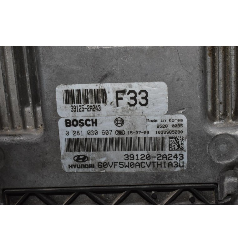 Εγκέφαλος Hyundai i40 1.7 CRD D4FD 2011-2022 BOSCH 39120-2Α243 0281030607