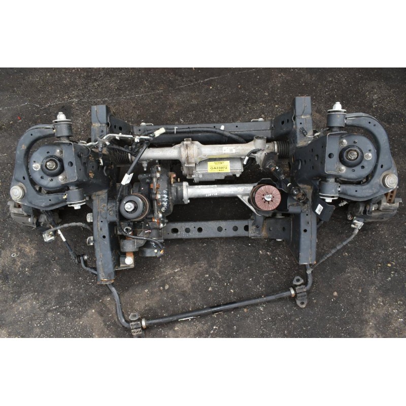 Γέφυρα Κομπλέ (Ημιαξόνια,Ακρα,Ψαλίδια,Διαφορικό) Ford Ranger EcoBlue 2.0D YN2X 4X4 2018-2022 (Διαφορικό Βήμα 3.55 JB3G-3B079-KG)