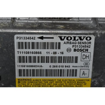 Πλακέτα Airbag - Αερόσακων Volvo S60 2.0 2011-2012 P31334542
