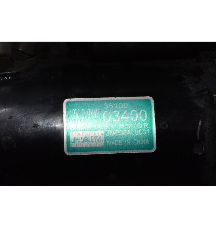 Μίζα Kia Picanto - Hyundai i10 1.0 G3LA 2011-2017 36100-03400