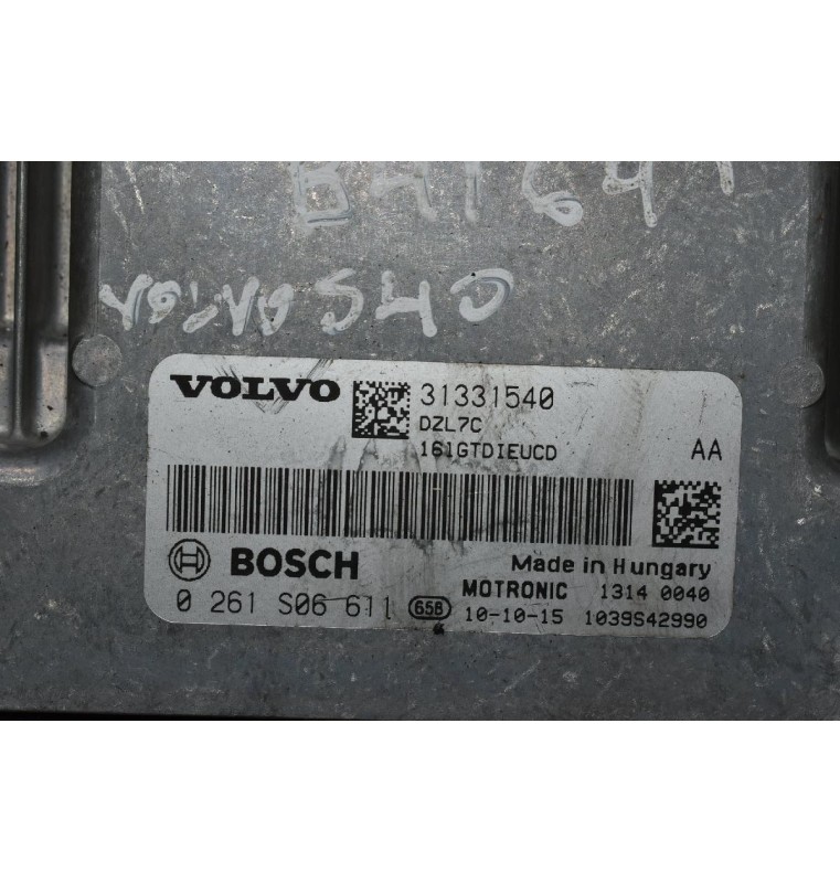 Εγκέφαλος Volvo S60 V60 S80 V70 B4164T 2008-2016 BOSCH 31331540 0261S06611