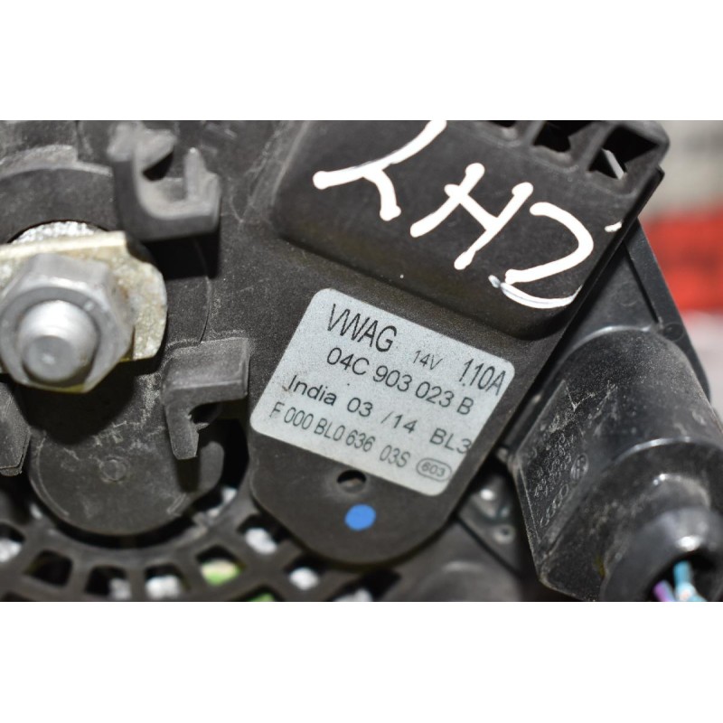 Δυναμό Volkswagen Polo/Skoda Fabia CHY 2014-2017 04C903023B 110Α