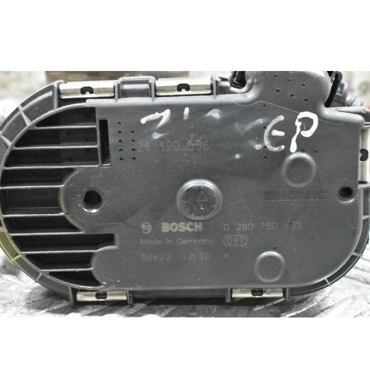 Πεταλούδα Γκαζιού Opel Corsa C 1.2 2000-2007 0280750133 24420536 Z12XEP