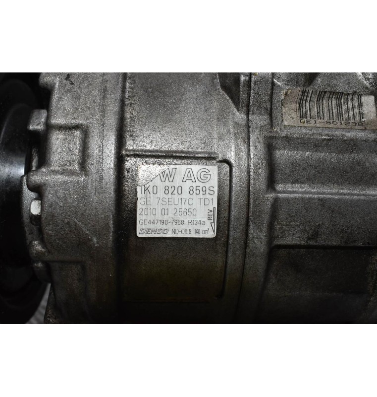 Κομπρεσέρ Aircondition Volkswagen Golf IV 1.4 TSI CAV 2008-2013 1K0820859S